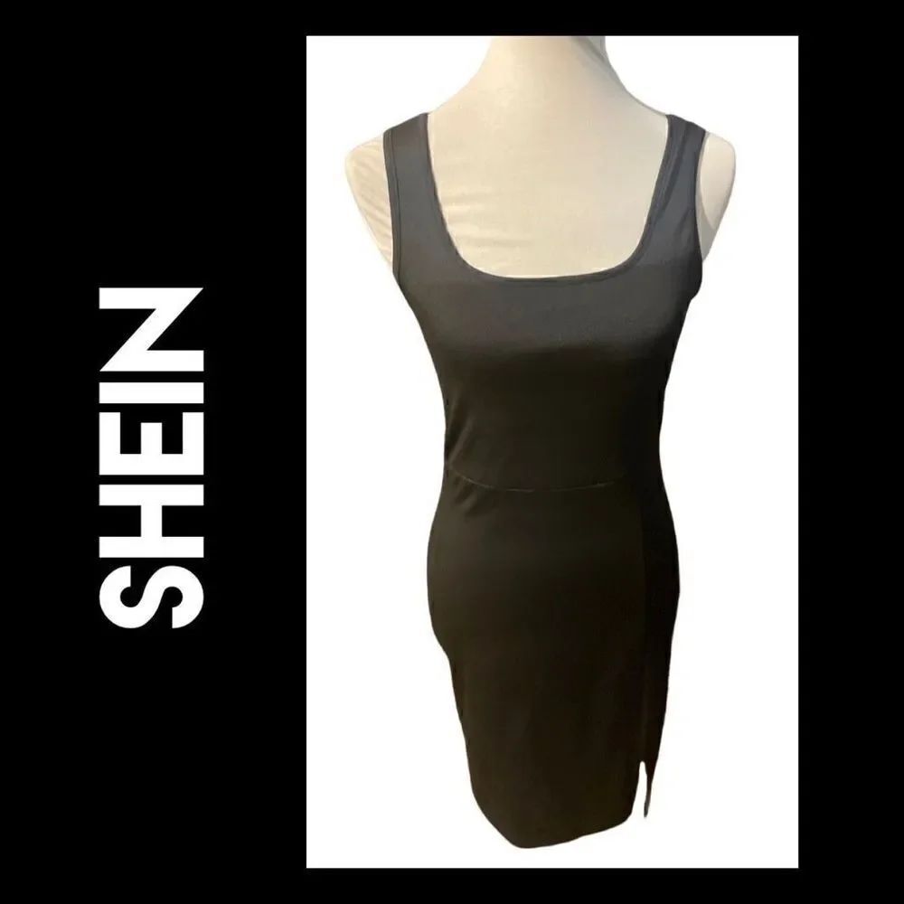 Shein Black Sleeveless Dress Size Small